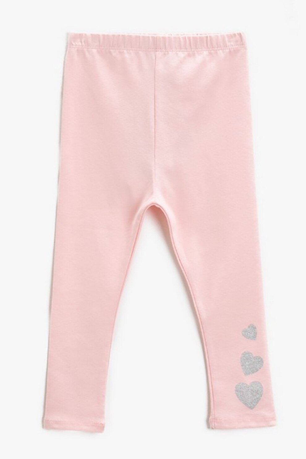 KOTON, Colanti cu imprimeu cu inimi, Roz pastel