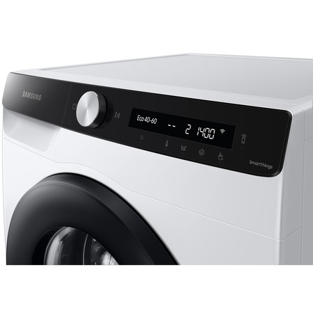 Masina de spalat rufe Samsung WW80T504DAE/S7, 8 kg, 1400 RPM, Clasa B, AI Control, Steam, Eco Bubble, Drum Clean, Motor Digital Inverter, Wifi, Alb