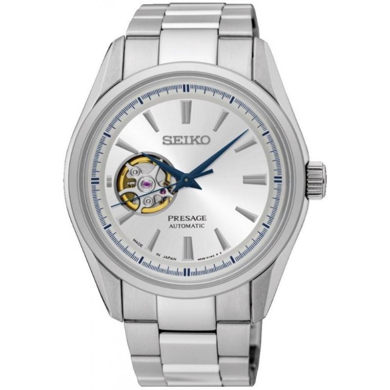 Ceas pentru barbati Seiko Presage Automatic SSA355J1, Argintiu