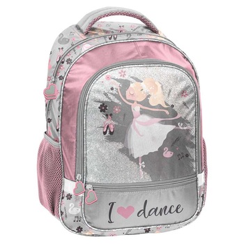 Ghiozdan scoala Balerina, 43x32x17 cm Roz Ghiozdan scoala Balerina, 43x32x17 cm Roz