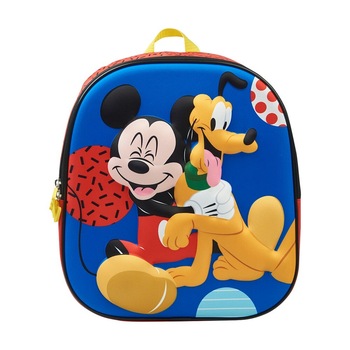 Ghiozdan gradinita 3D Mickey Mouse si Pluto Ghiozdan gradinita 3D Mickey Mouse si Pluto