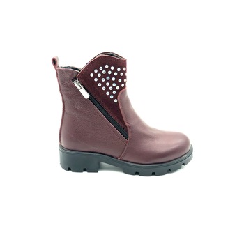 Cizme copii Sibel Bebe EVO905, ortopedice, piele naturala, Bordo Cizme copii Sibel Bebe EVO905, ortopedice, piele naturala, Bordo