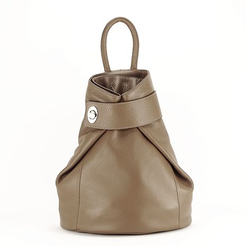 Rucsac din piele naturala Rossana Maro deschis Rucsac din piele naturala Rossana Maro deschis