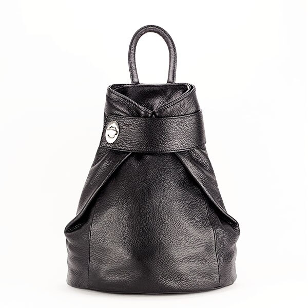 Rucsac din piele naturala Rossana Negru