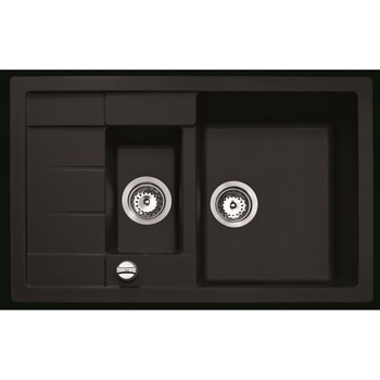 Chiuveta Teka Astral 60 B-TG , 1,5 cuve , 78 x 50 cm , Carbon , Granit Chiuveta Teka Astral 60 B-TG , 1,5 cuve , 78 x 50 cm , Carbon , Granit