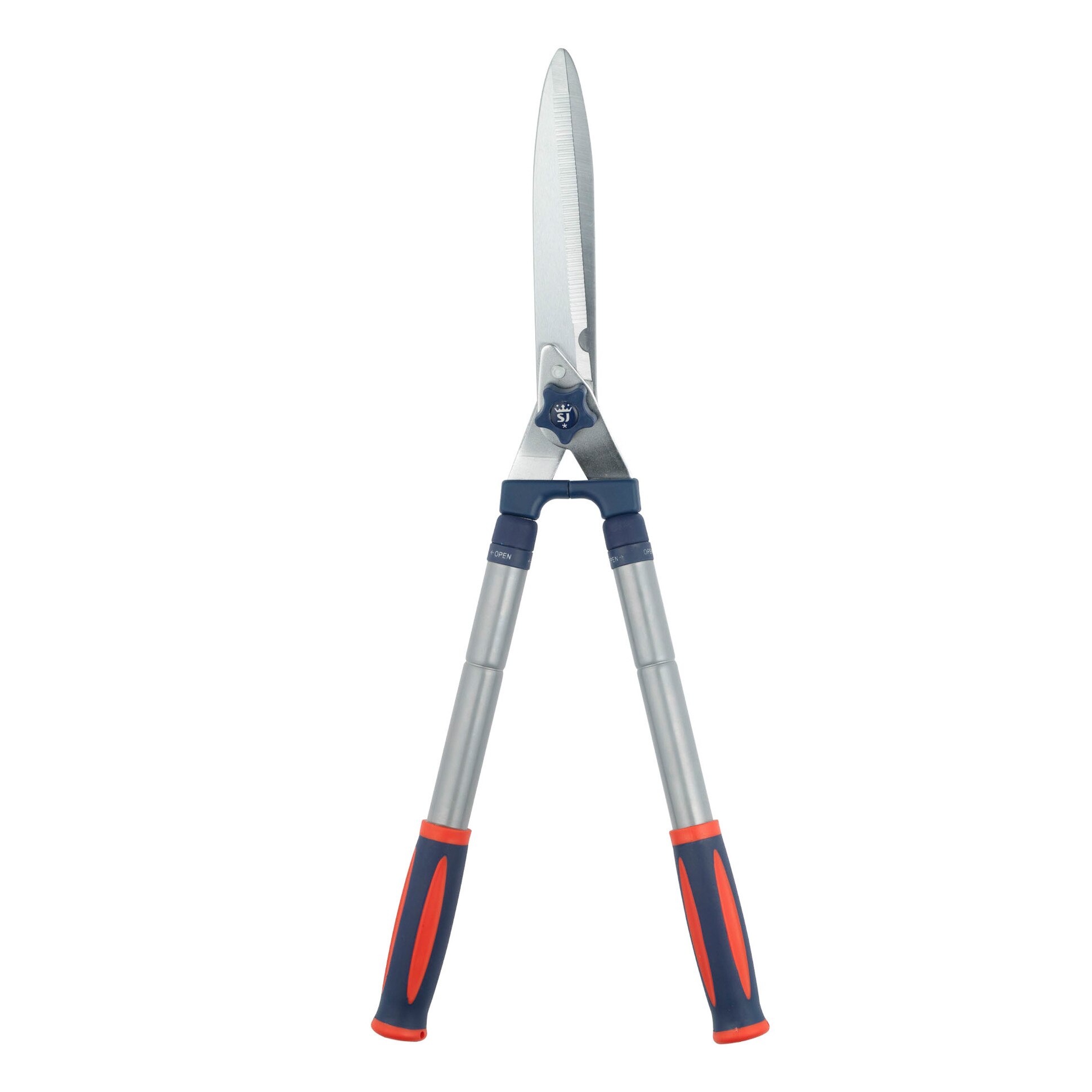 Foarfeca gard viu cu lama otel carbon C50, manere telescopice, Spear & Jackson Razorsharp Steel