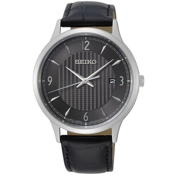 Ceas pentru barbati Seiko Quartz SGEH85P1, Curea din Piele, Maro Ceas pentru barbati Seiko Quartz SGEH85P1, Curea din Piele, Maro