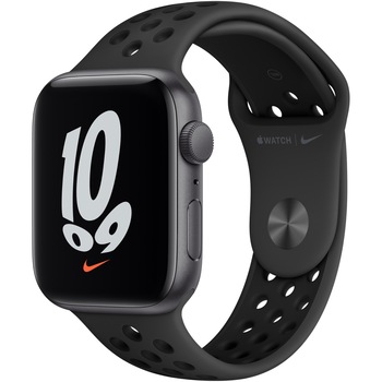 Apple Watch Nike SE, GPS, Carcasa Aluminium 44mm Space Grey, Anthracite/Black Nike Sport Band Apple Watch Nike SE, GPS, Carcasa Aluminium 44mm Space Grey, Anthracite/Black Nike Sport Band