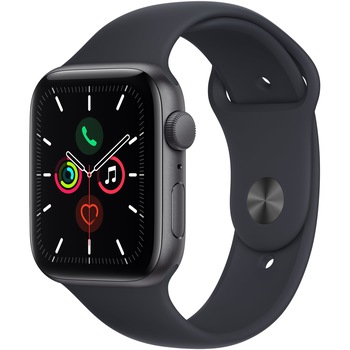 Apple Watch SE, GPS, Carcasa Aluminium 44mm Space Grey, Midnight Sport Band Apple Watch SE, GPS, Carcasa Aluminium 44mm Space Grey, Midnight Sport Band
