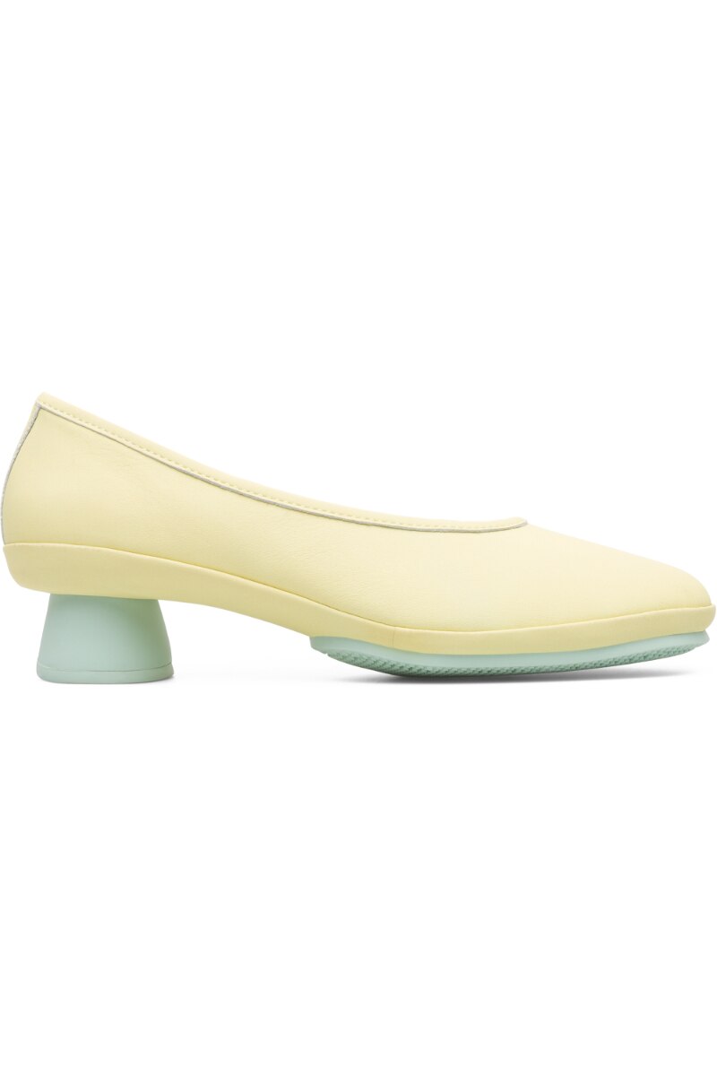 Pantofi dama Alright, Camper, Piele naturala, Galben, Galben