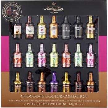 Bomboane asortate cu lichior Anthon Berg Chocolate Liqueurs Collection, 328 g Bomboane asortate cu lichior Anthon Berg Chocolate Liqueurs Collection, 328 g