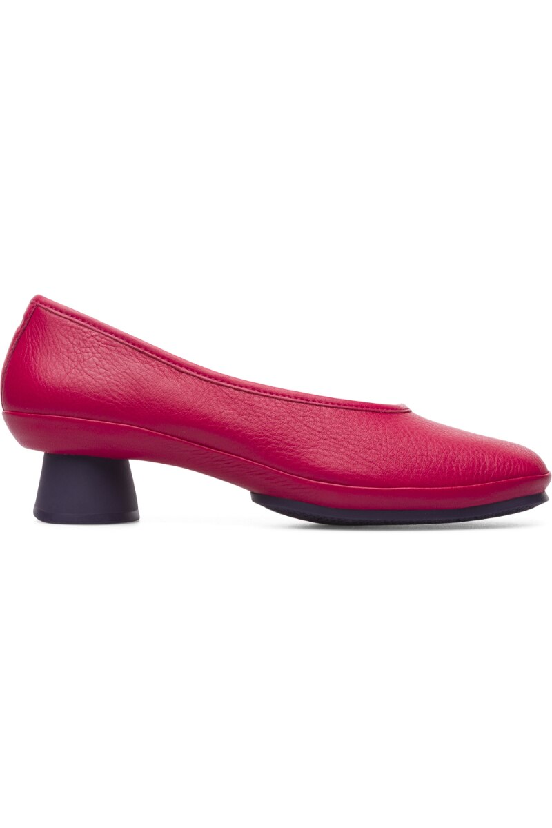 Pantofi dama Alright, Camper, Piele naturala, Rosu, 38 EU
