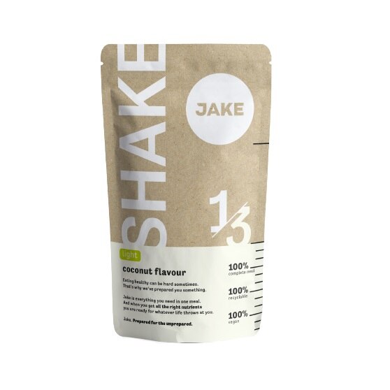 Shake proteic Jake Light Coconut, 80 de Portii x 116 g
