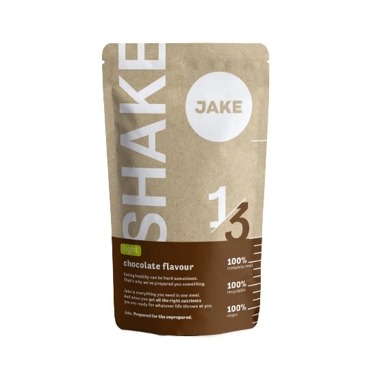 Shake proteic Jake Light Chocolate, 40 de Portii x 116 g