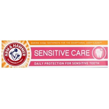 Pasta de dinti pentru dinti sensibili Arm & Hammer Sensitive Care, 125 g Pasta de dinti pentru dinti sensibili Arm & Hammer Sensitive Care, 125 g