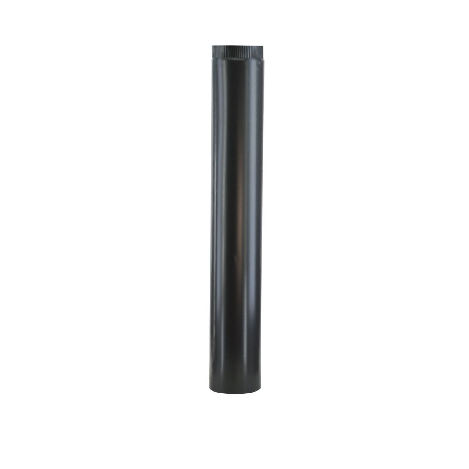 Burlan semineu emailat negru mat 150 mm - 0.9 ml