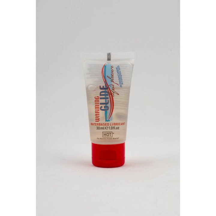 HOT Warming Glide Liquid Pleasure - Forrósító vízbázisú síkosító 30 ml