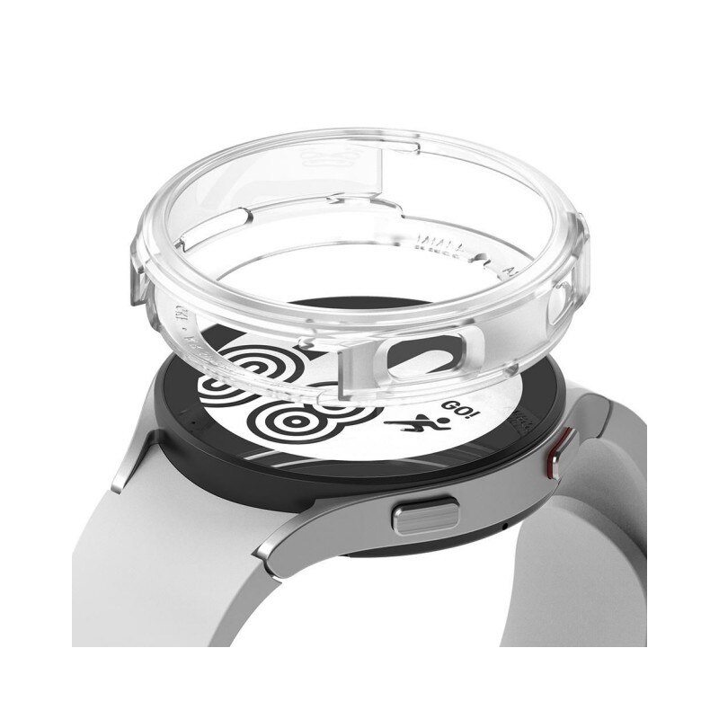 Husa Protectie Cadran Ringke Air Compatibila Cu Samsung Galaxy Watch 4 44mm, Transparenta