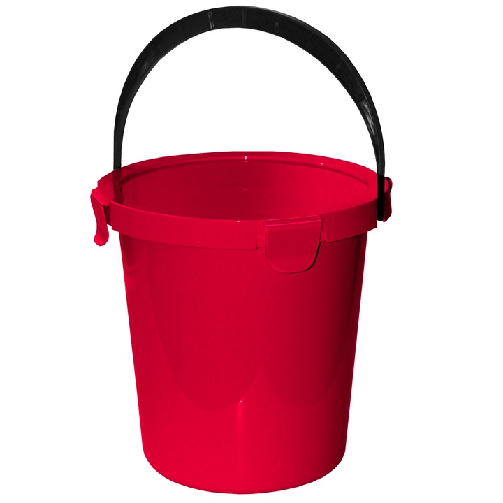 Кофа Plast Team Berry, компостна, 5 л, червен