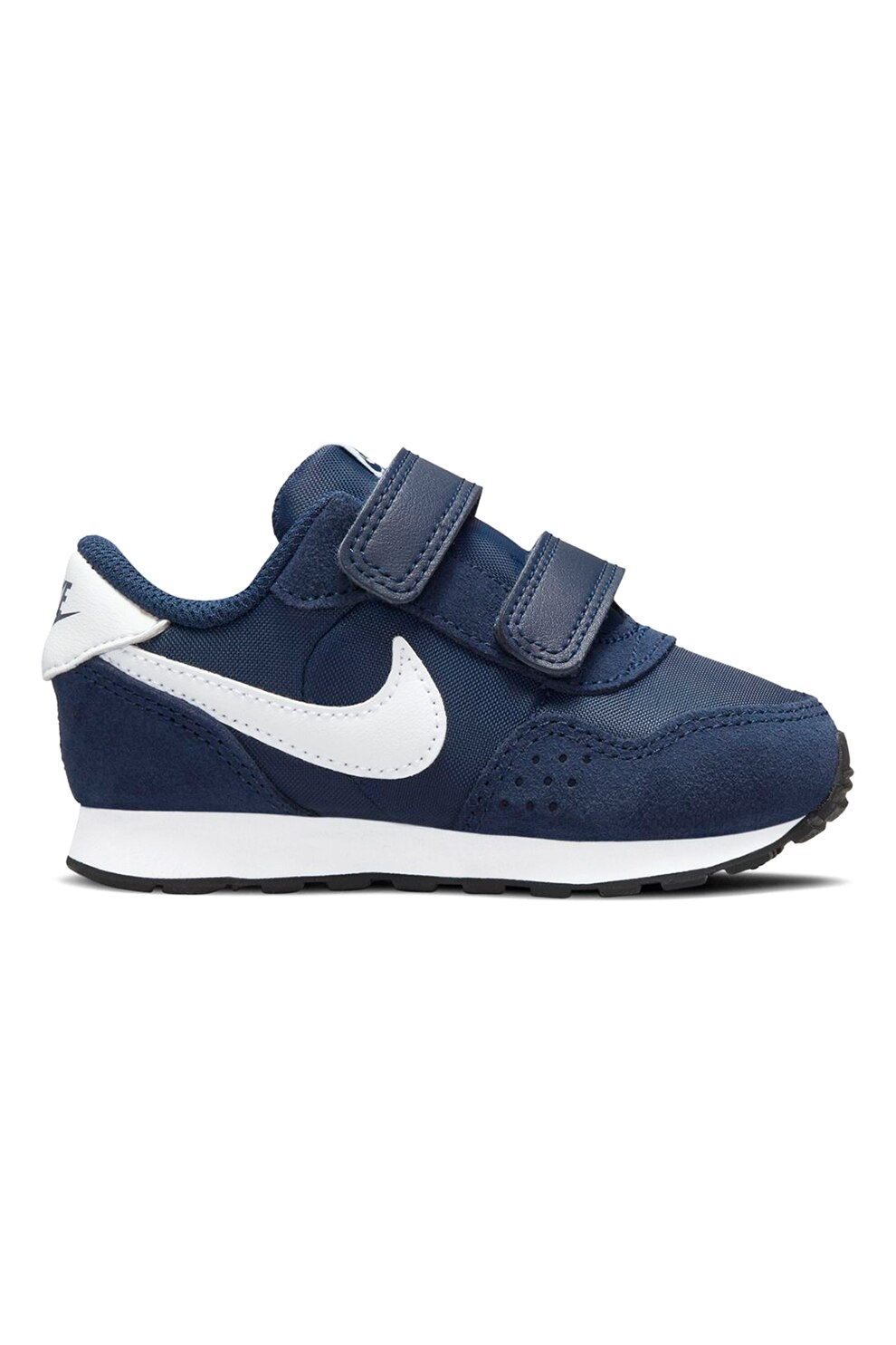 Nike, Pantofi sport cu detalii de piele intoarsa MD Valiant, Bleumarin