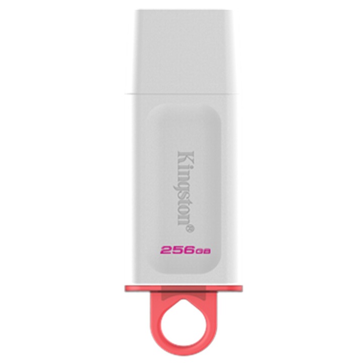 USB Flash памет Kingston DataTraveler Exodia 256GB, USB 3.2, Бял