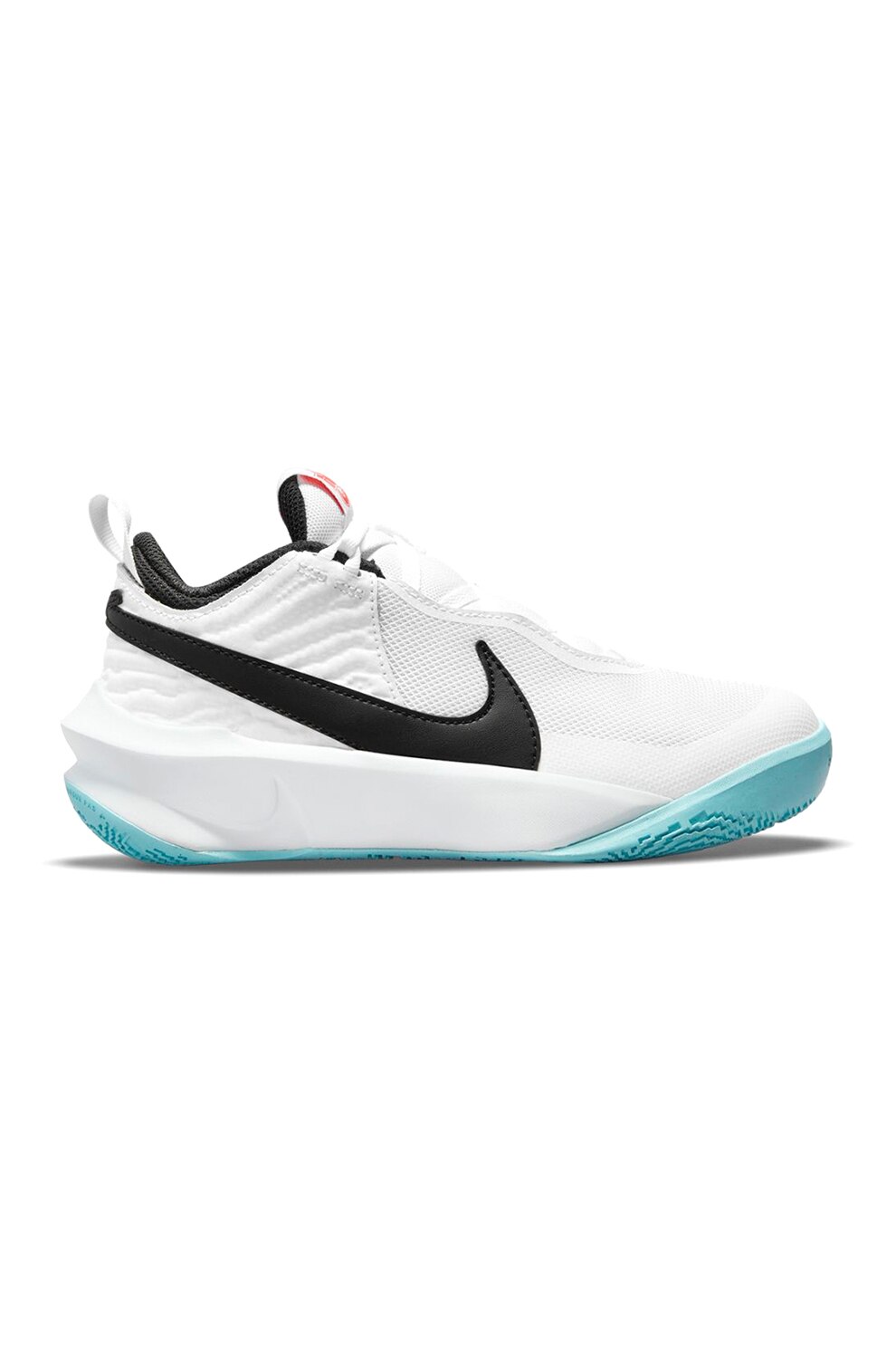 Nike, Pantofi cu logo pentru baschet Team Hustle 10, Negru