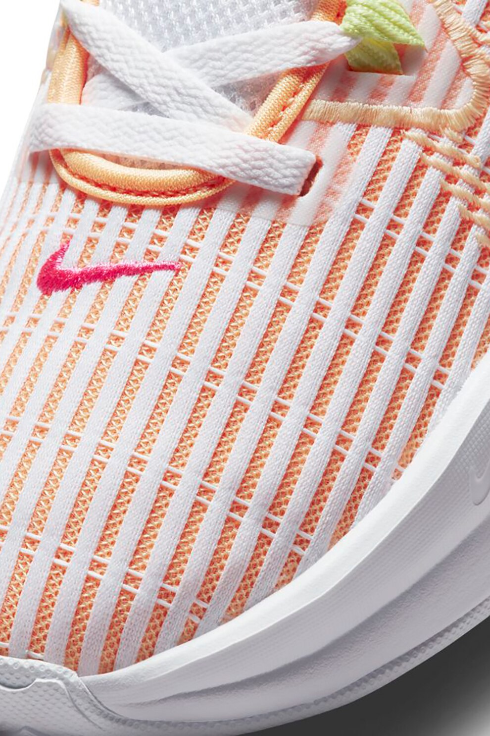 Nike, Lebron Witness VI colorblock dizájnos kosárlabdacipő, Fehér ...