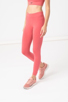 Nike, Colanti crop, pentru fitness Essential, Roz Nike, Colanti crop, pentru fitness Essential, Roz