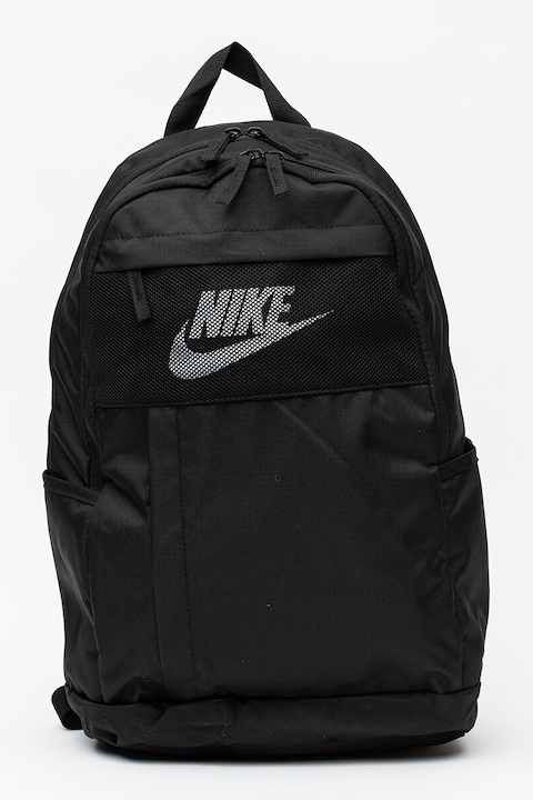 Nike, Унисекс раница Element с лого, 21 л, Черен