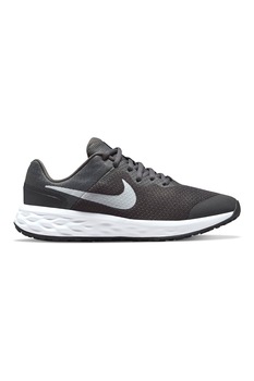 Nike, Pantofi sport de plasa Revolution 6 NN, Gri inchis