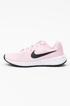 Nike, Pantofi sport de plasa Revolution 6 NN, Roz pastel Nike, Pantofi sport de plasa Revolution 6 NN, Roz pastel
