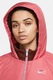 Nike, Geaca cu model logo, Roz, L