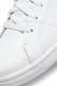 Nike, Pantofi sport de piele ecologica Court Royale 2, Alb/Roz