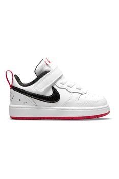 Nike, Pantofi sport de piele si piele ecologica Court Borough Low 2, Alb Nike, Pantofi sport de piele si piele ecologica Court Borough Low 2, Alb