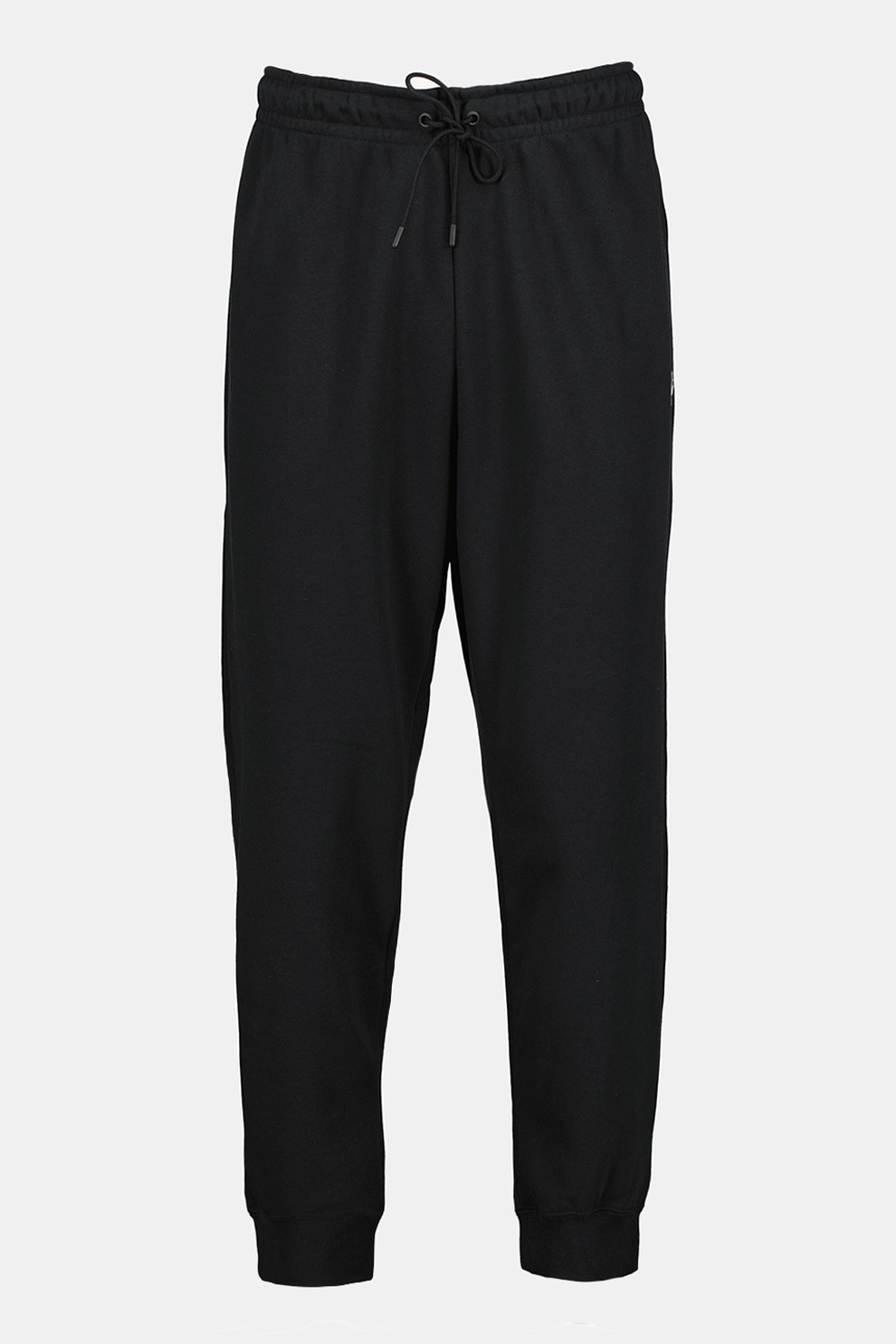 Nike, Pantaloni sport cu broderie logo, Negru