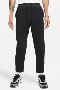 Nike, Pantaloni sport cu snur de ajustare, Negru