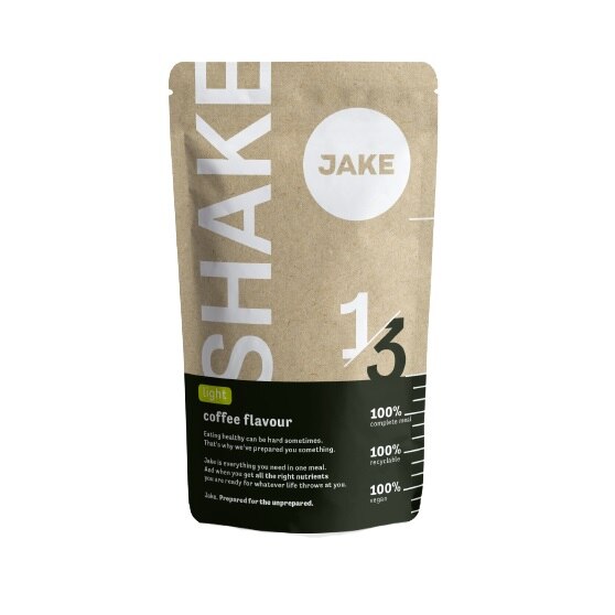 Shake proteic Jake Light Coffee, 80 de Portii x 116 g