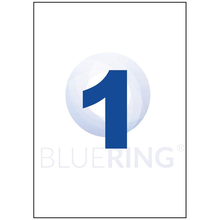 Етикет 210x297mm 1 етикет/лист BLUERING