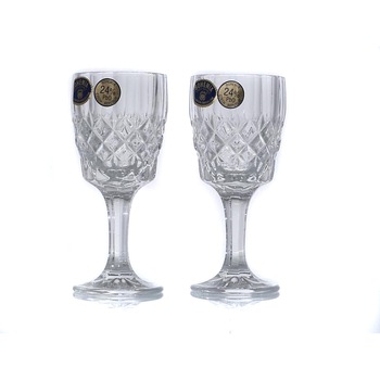 Set 6 pahare cristal Bohemia ANGELA vin 170 ml Set 6 pahare cristal Bohemia ANGELA vin 170 ml
