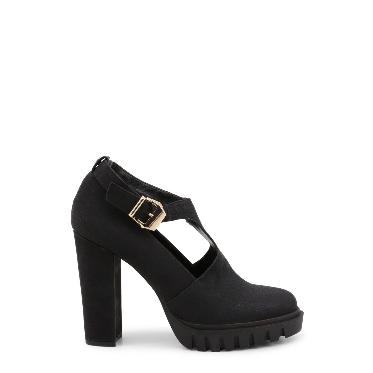 Pantofi cu toc femei Roccobarocco model RBSC0CN01, Negru, Negru