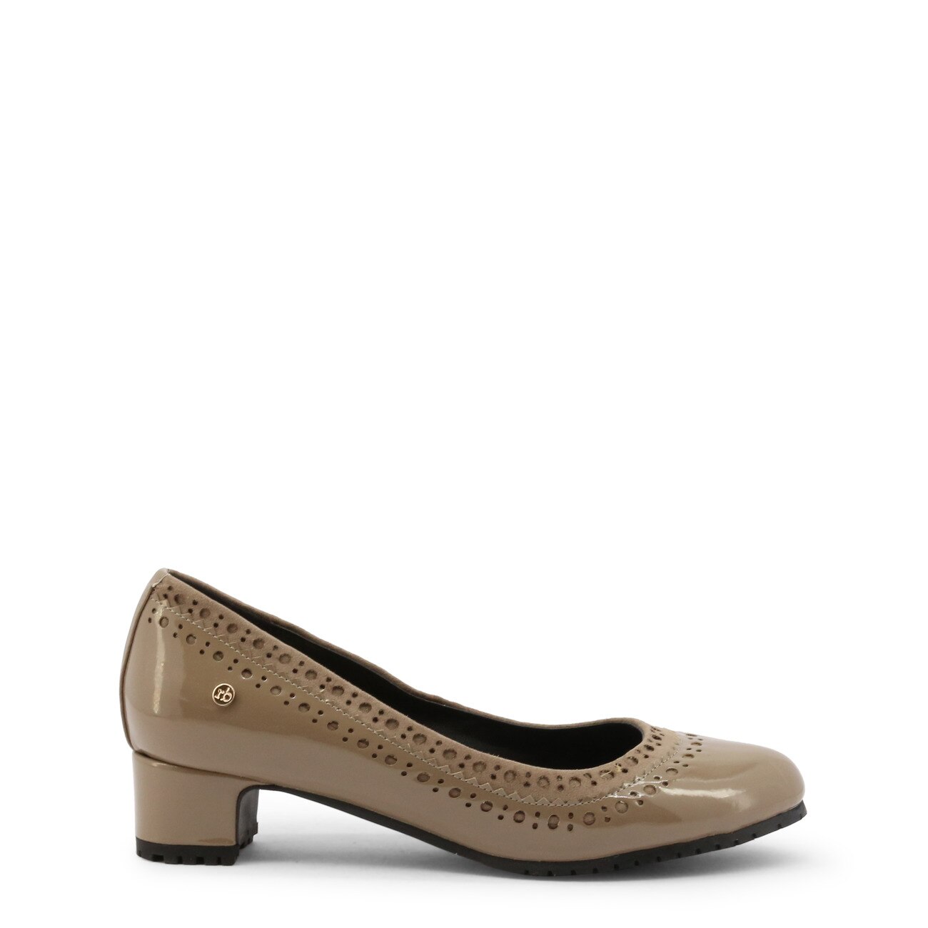 Pantofi cu toc femei Roccobarocco model RBSC1JW01STD, Maro, 37