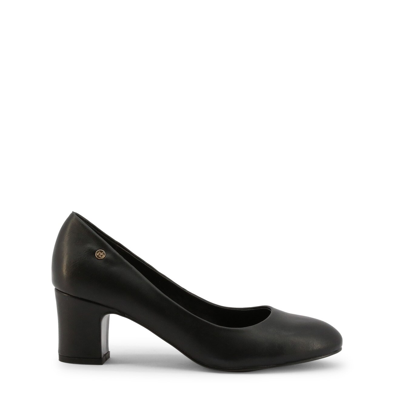 Pantofi cu toc femei Roccobarocco model RBSC0VE01NAP, Negru, Negru