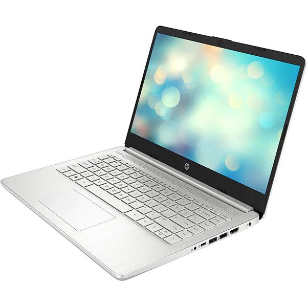 Laptop HP 14s-fq0002nq, AMD Ryzen 7 4700U pana la 4.2GHz, 14" Full HD, 8GB, SSD 256GB, AMD Radeon Graphics, Windows 10 Home, Argintiu