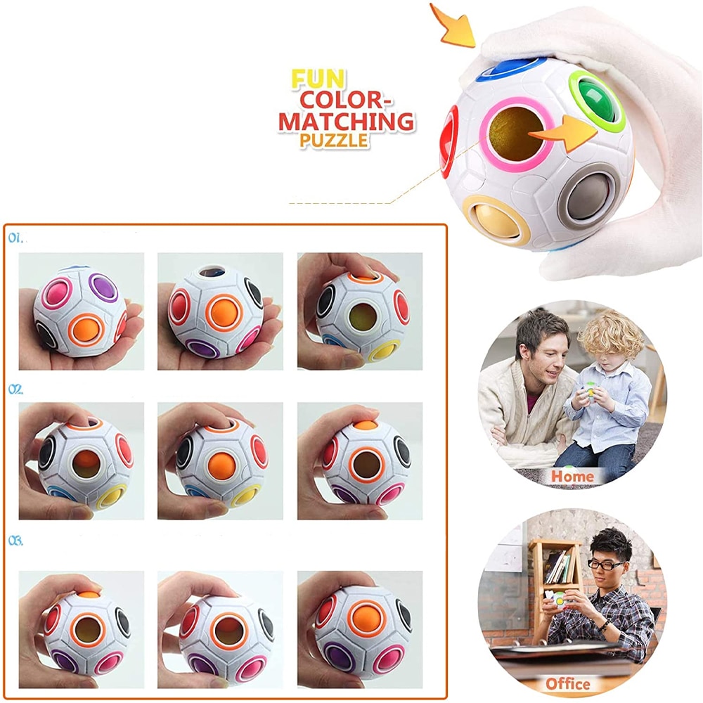 Комплект 40 Zenuk Mystery Box Star, Fidget Toys, Simple Dimple, Pop It