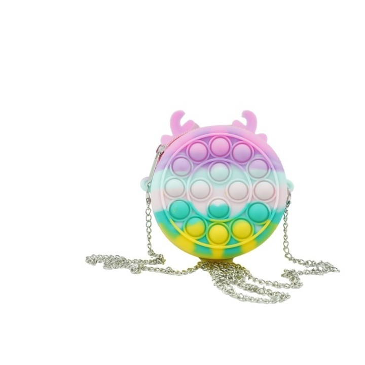 Avaleea Umar Macaron Pop it Mini táska, stresszoldó játék