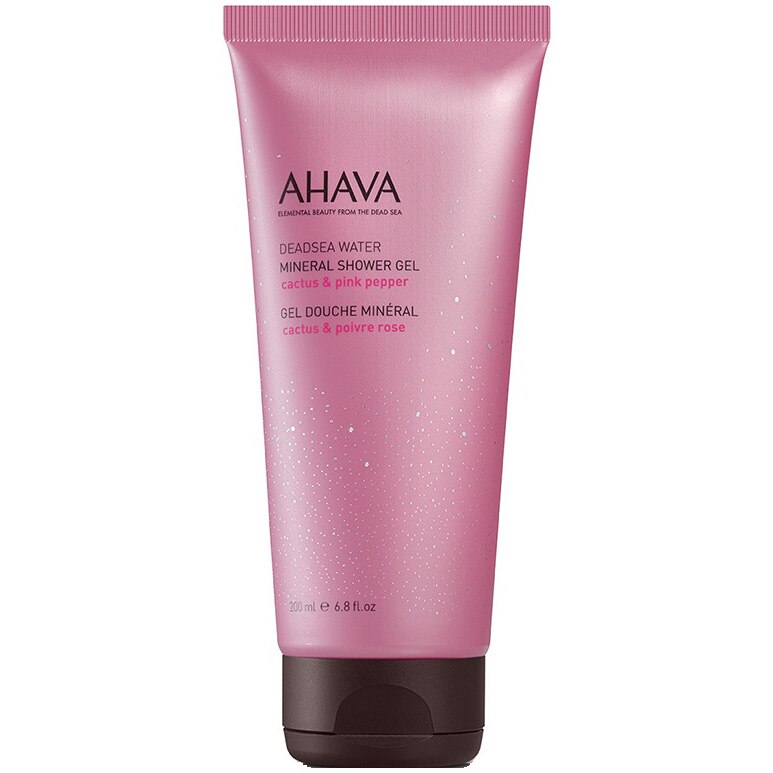Gel de dus pe baza de minerale Flori de Cactus si Piper Roz Ahava Deadsea Water, 200 ml