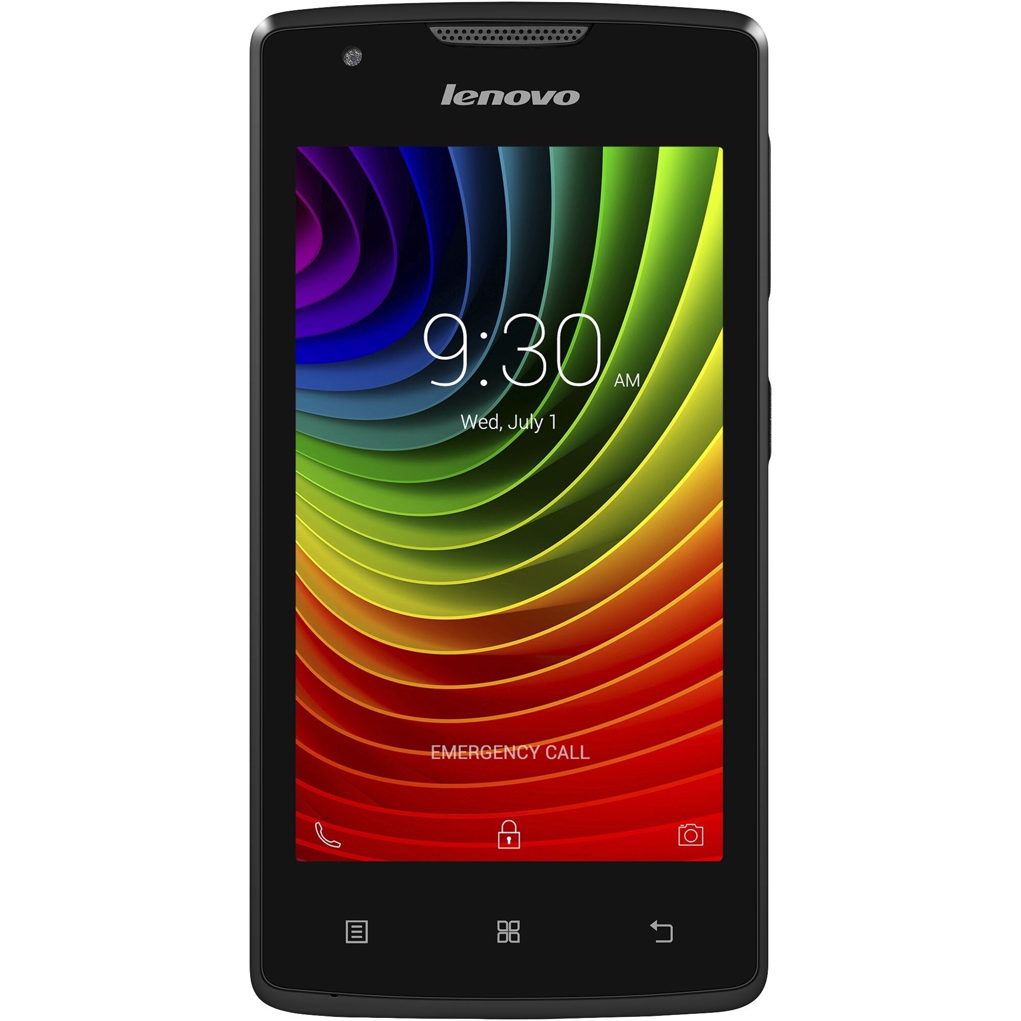 Смартфон Lenovo A1000, Черен - eMAG.bg