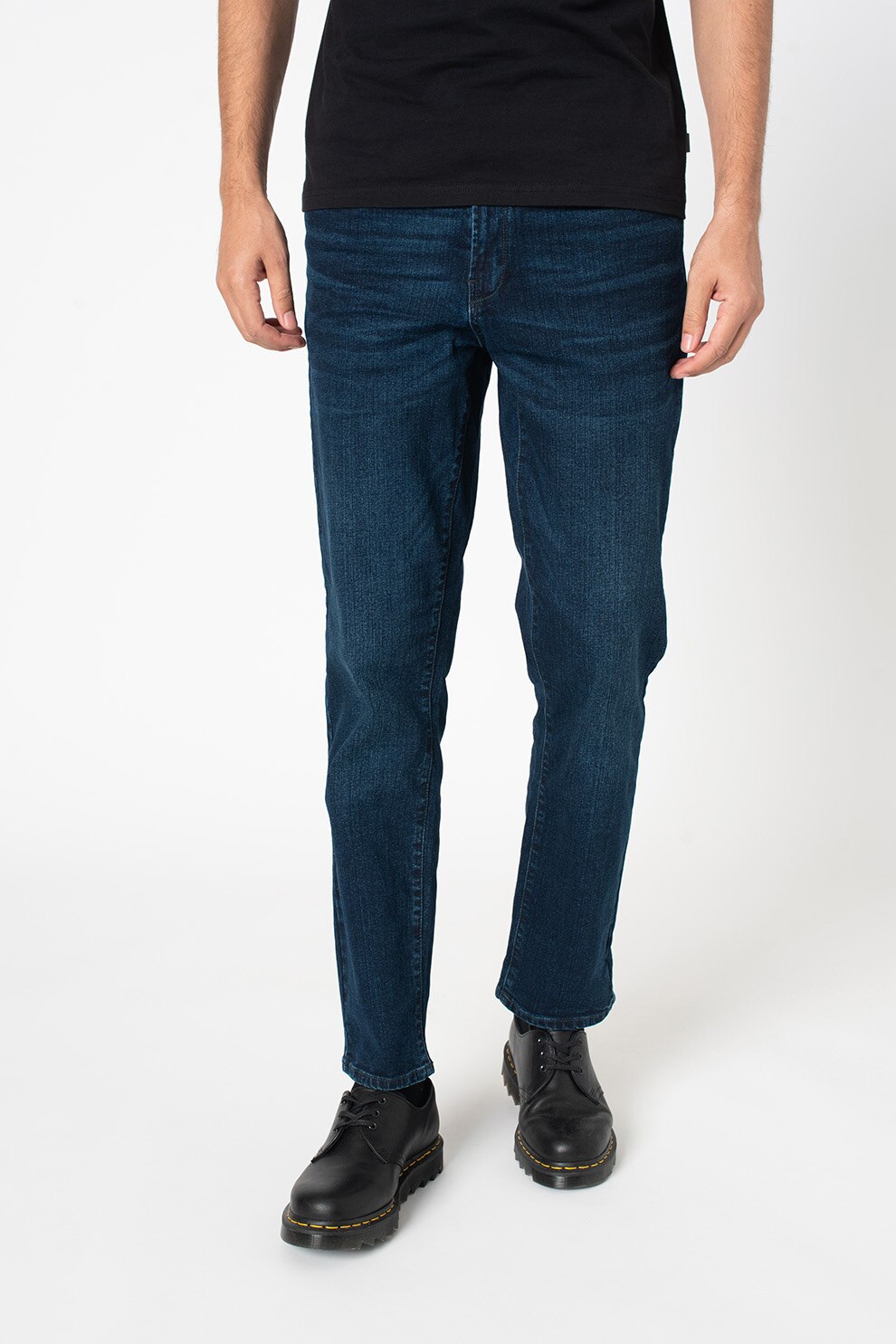 !Solid, Blugi regular fit Ryder, Albastru inchis