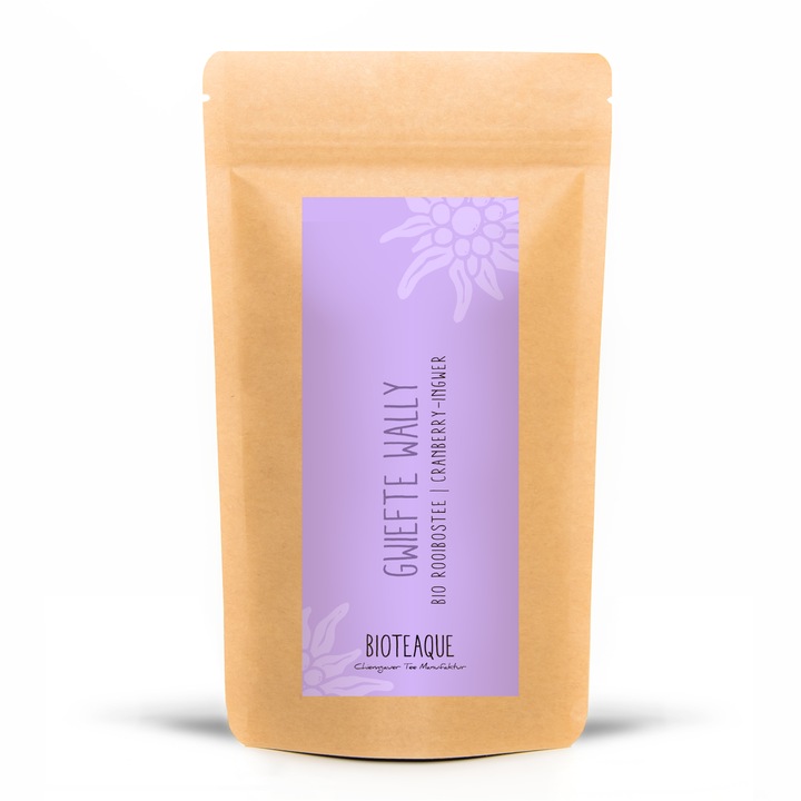 Ceai rooibos bio, gwiefte Wally, Bioteaque, 90g