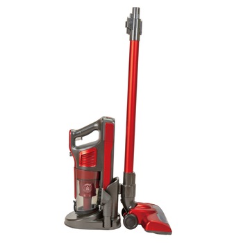 Aspirator vertical fara fir, Herzberg HG-8074RD, 120W, 22.2V, putere de aspirare 20.000 Pa, 2200mAh, max 40 min, iluminare cu led, reincarcare 4 ore, statie de incarcare Aspirator vertical fara fir, Herzberg HG-8074RD, 120W, 22.2V, putere de aspirare 20.000 Pa, 2200mAh, max 40 min, iluminare cu led, reincarcare 4 ore, statie de incarcare